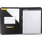 Samsill Contrast Stitch Leather Padfoio, 8-1/2"x11", Black SAM71710 - alternate 6